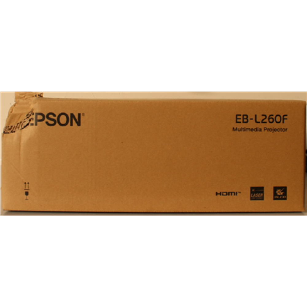 SALE OUT. Epson EB-L260F Full HD 3LCD Projector 1920x1080/4600 Lm/16:9/2500000:1, White , SALE OUT. Epson , EB-L260F , Full HD (1920x1080) , 4600 ANSI lumens , White , DAMAGED PACKAGING , Wi-Fi