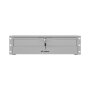 Lanberg AK-2003-S , 19 Drawer 3U, max load capacity up to 90 kg, 4 point assembly , 48.26 x 36 x 13.2 cm , Grey