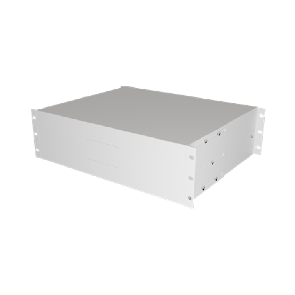 Lanberg AK-2003-S , 19 Drawer 3U, max load capacity up to 90 kg, 4 point assembly , 48.26 x 36 x 13.2 cm , Grey