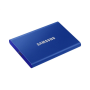 Samsung MU-PC500H/WW Portable SSD T7 500GB Portable SSD , T7 , 500 GB , N/A , USB 3.2 , Blue