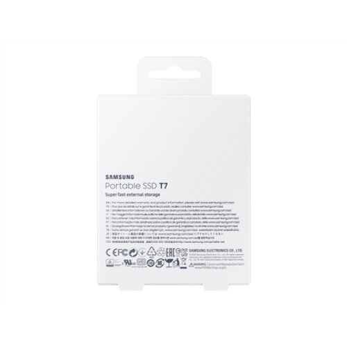 Samsung MU-PC500H/WW Portable SSD T7 500GB Portable SSD , T7 , 500 GB , N/A , USB 3.2 , Blue
