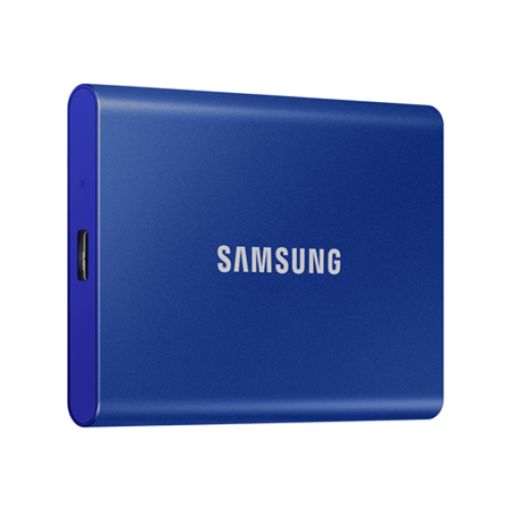 Samsung MU-PC500H/WW Portable SSD T7 500GB Portable SSD , T7 , 500 GB , N/A , USB 3.2 , Blue