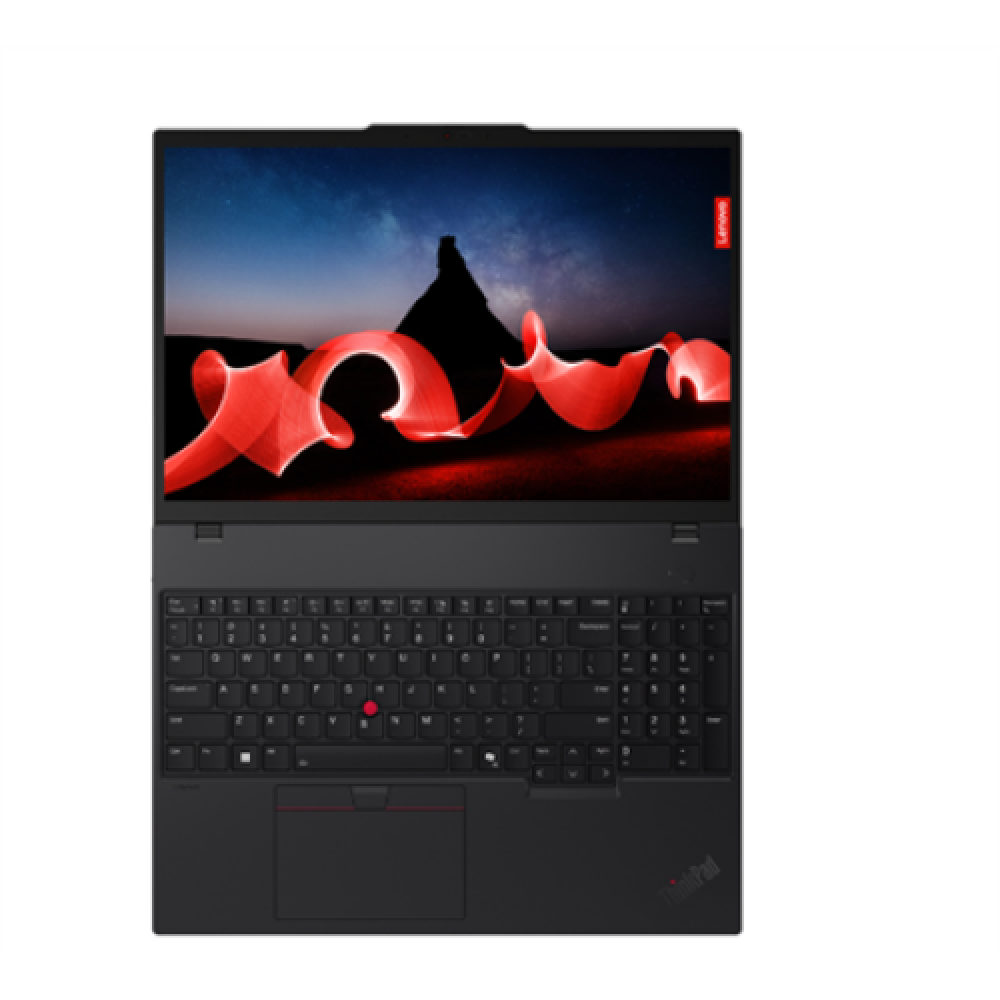 Lenovo ThinkPad T16 , Black , 16 , IPS , WUXGA , 1920 x 1200 pixels , Anti-glare , Intel Core U7 , 155U , 32 GB , SO-DIMM DDR5 , Solid-state drive capacity 1000 GB , Intel Graphics , Windows 11 Pro , 802.11ax , Bluetooth version 5.3 , LTE Upgradable , Key