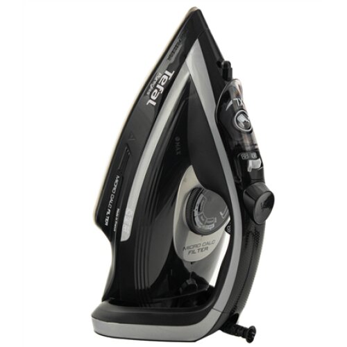 TEFAL , FV8062 Puregliss , Steam Iron , 3000 W , Water tank capacity 0.27 ml , Continuous steam 50 g/min , Steam boost performance 280 g/min , Black/Grey