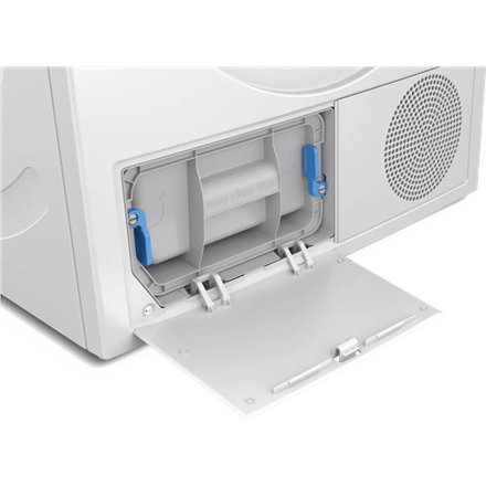 Bosch Dryer machine with heat pump , WTH85V0MSN , Energy efficiency class E , Front loading , 8 kg , LED , Depth 61 cm , White