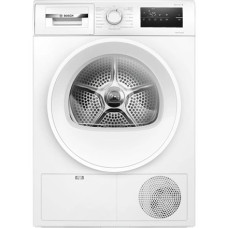 Bosch Dryer machine with heat pump , WTH85V0MSN , Energy efficiency class E , Front loading , 8 kg , LED , Depth 61 cm , White Bosch Dryer machine with heat pump , WTH85V0MSN , Energy efficiency class E , Front loading , 8 kg , LED , Depth 61 cm , White