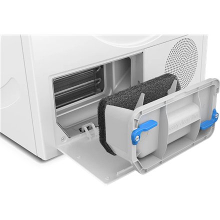 Bosch Dryer machine with heat pump , WTH85V0MSN , Energy efficiency class E , Front loading , 8 kg , LED , Depth 61 cm , White