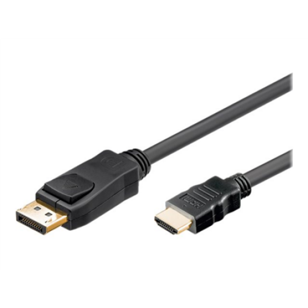 Goobay DisplayPort to HDMI Adapter Cable DP to HDMI 2 m