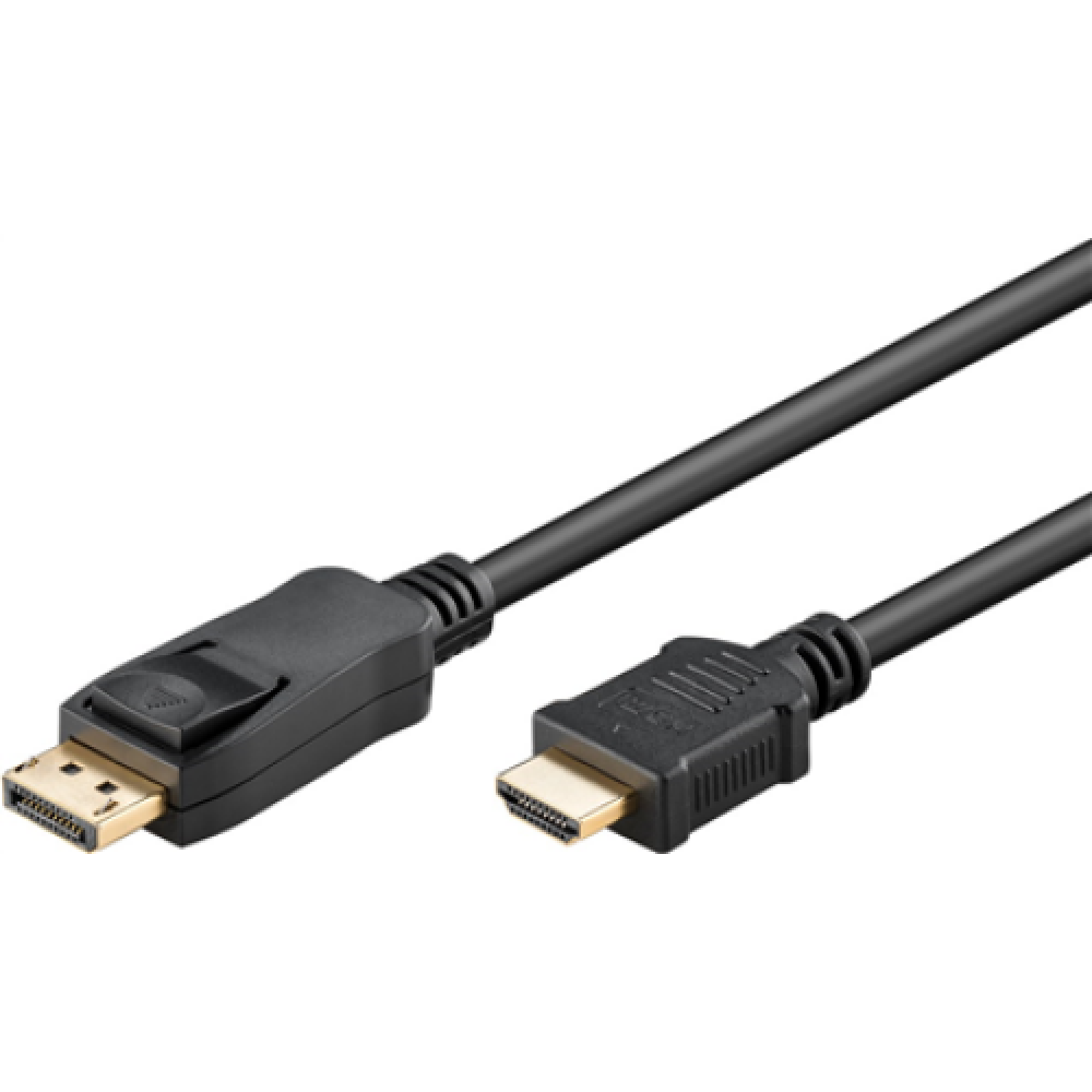 Goobay DisplayPort to HDMI Adapter Cable DP to HDMI 2 m