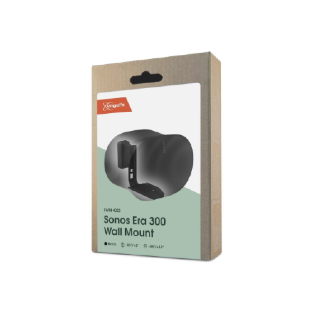 Vogels Wall mount , Speaker Wall Mount for Sonos Era 300 , Tilt, rotate , Maximum weight (capacity) 7 kg , Black