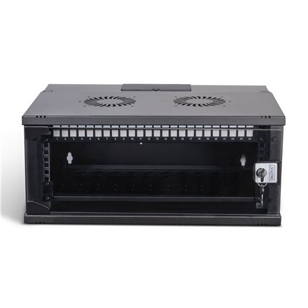 Digitus SOHO Pro network set, 483 mm (19) 4U, 540 x 400 mm , DN-49201-SET , Black