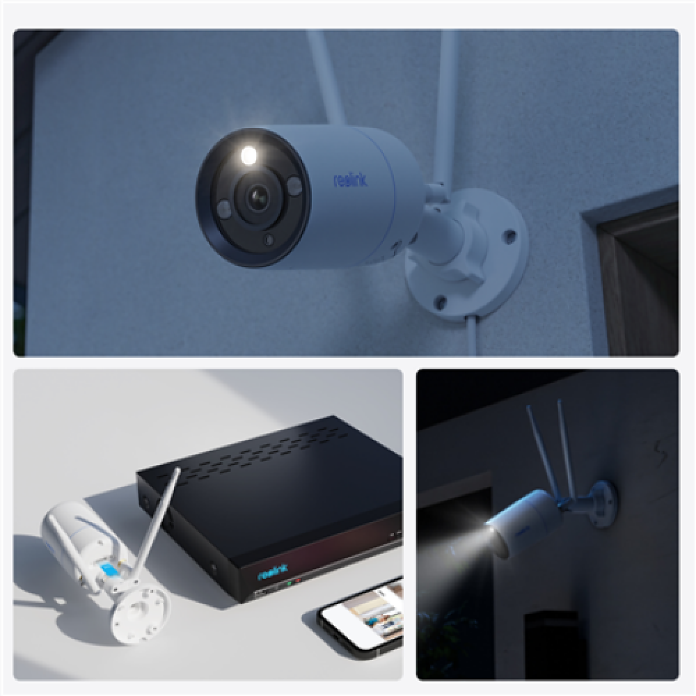 Reolink , 4K WiFi 6 Surveillance Camera , W330 , Bullet , 8 MP , 4mm/F1.6 , IP67 , H.265 , Micro SD, Max. 512 GB