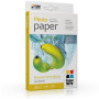 ColorWay Photo Paper, 50 sheets , Premium Semi-Glossy , 255 g/m² , 10x15