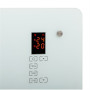 Camry , CR 7721 , Convection glass heater LCD with remote control , 1500 W , Number of power levels 2 , White , N/A