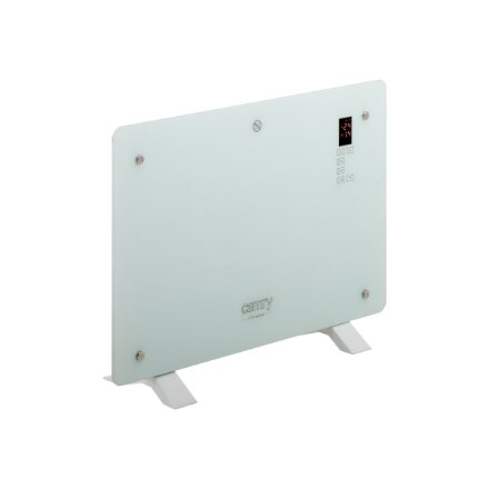 Camry , CR 7721 , Convection glass heater LCD with remote control , 1500 W , Number of power levels 2 , White , N/A