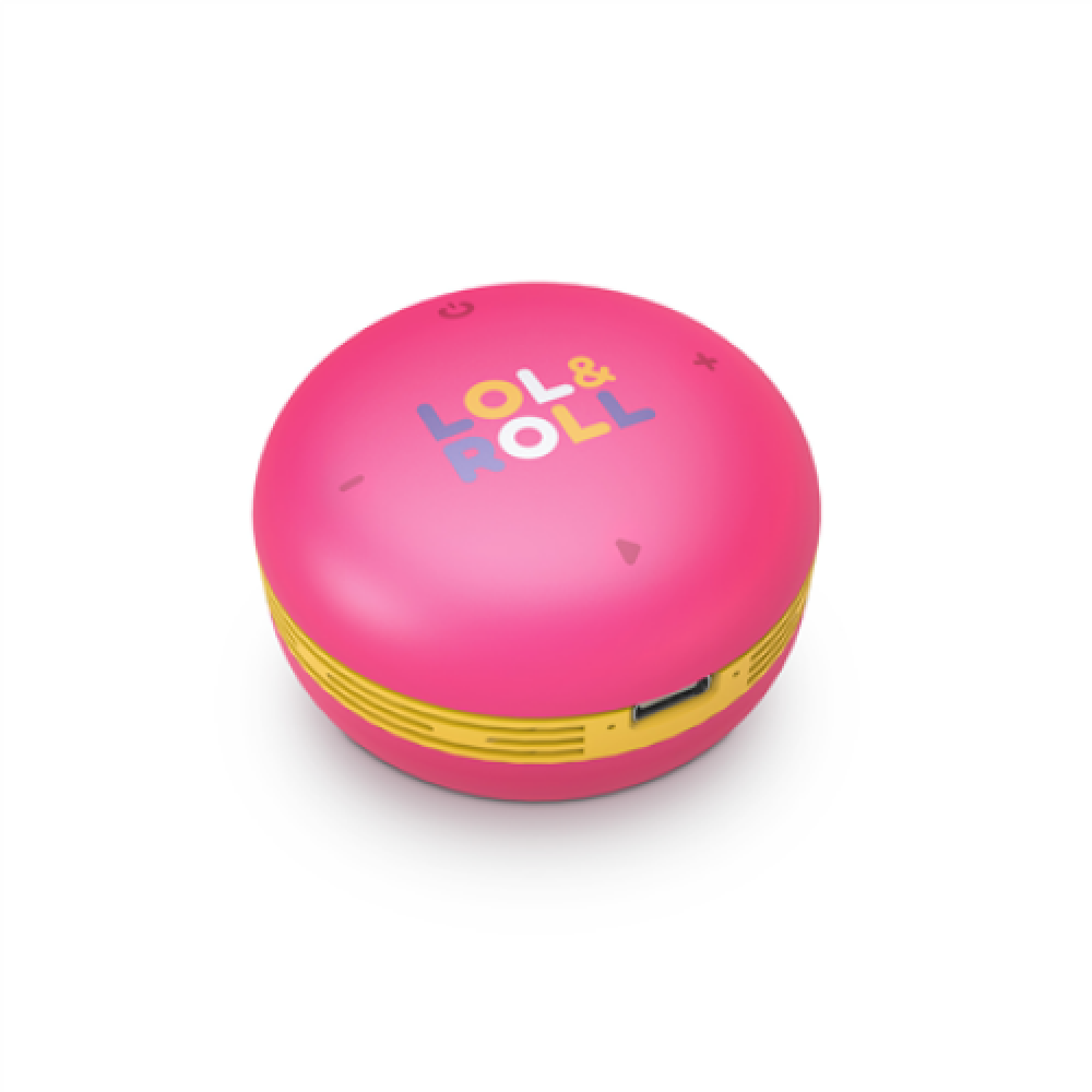 Energy Sistem Lol&Roll Pop Kids Speaker Pink , Energy Sistem , Speaker , Lol&Roll Pop Kids , 5 W , Bluetooth , Pink , Portable , Wireless connection