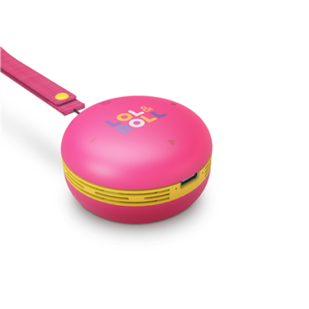 Energy Sistem Lol&Roll Pop Kids Speaker Pink , Energy Sistem , Speaker , Lol&Roll Pop Kids , 5 W , Bluetooth , Pink , Portable , Wireless connection