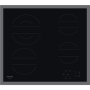 Hotpoint Hob HR 642 X CM Vitroceramic, Number of burners/cooking zones 4, Touch, Timer, Black