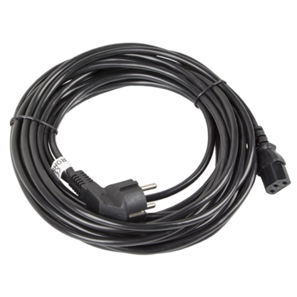 Lanberg , CEE 7/7 to IEC 320 C13 Power Cord , CA-C13C-11CC-0100-BK