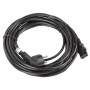 Lanberg , CEE 7/7 to IEC 320 C13 Power Cord , CA-C13C-11CC-0100-BK