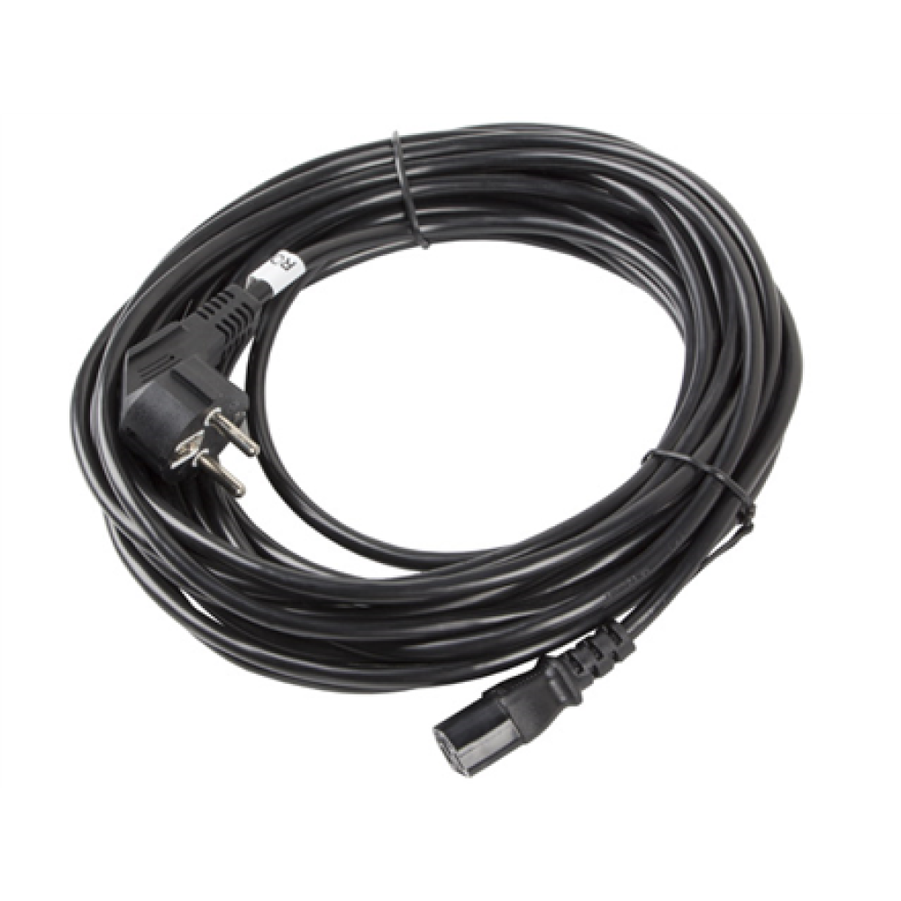 Lanberg , CEE 7/7 to IEC 320 C13 Power Cord , CA-C13C-11CC-0100-BK