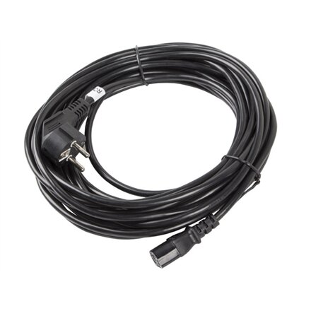 Lanberg , CEE 7/7 to IEC 320 C13 Power Cord , CA-C13C-11CC-0100-BK