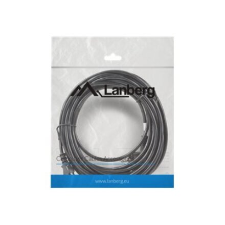 Lanberg , CEE 7/7 to IEC 320 C13 Power Cord , CA-C13C-11CC-0100-BK