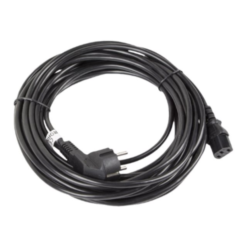Lanberg , CEE 7/7 to IEC 320 C13 Power Cord , CA-C13C-11CC-0100-BK
