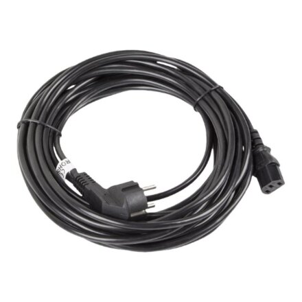 Lanberg , CEE 7/7 to IEC 320 C13 Power Cord , CA-C13C-11CC-0100-BK