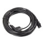 Lanberg , CEE 7/7 to IEC 320 C13 Power Cord , CA-C13C-11CC-0100-BK