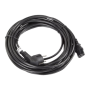 Lanberg , CEE 7/7 to IEC 320 C13 Power Cord , CA-C13C-11CC-0100-BK