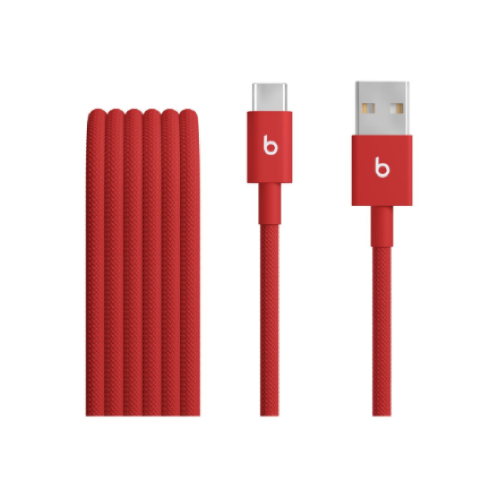Apple USB-A to USB-C Woven Cable (1.5 m) - Rapid Red , Apple