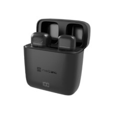 Natec Microphone , NMI-2255 , Hopper , Built-in microphone , Wireless , Black Natec Microphone , NMI-2255 , Hopper , Built-in microphone , Wireless , Black