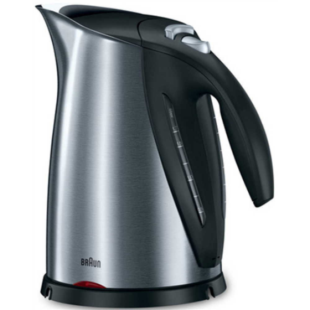 Braun WK 600 Standard kettle 2200 W 1.7 L Stainless steel 360° rotational base Stainless steel