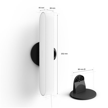 Philips Hue Play WCA Lightbar Extension, White , 42 W , 2000-6500 Hue White Colour Ambiance