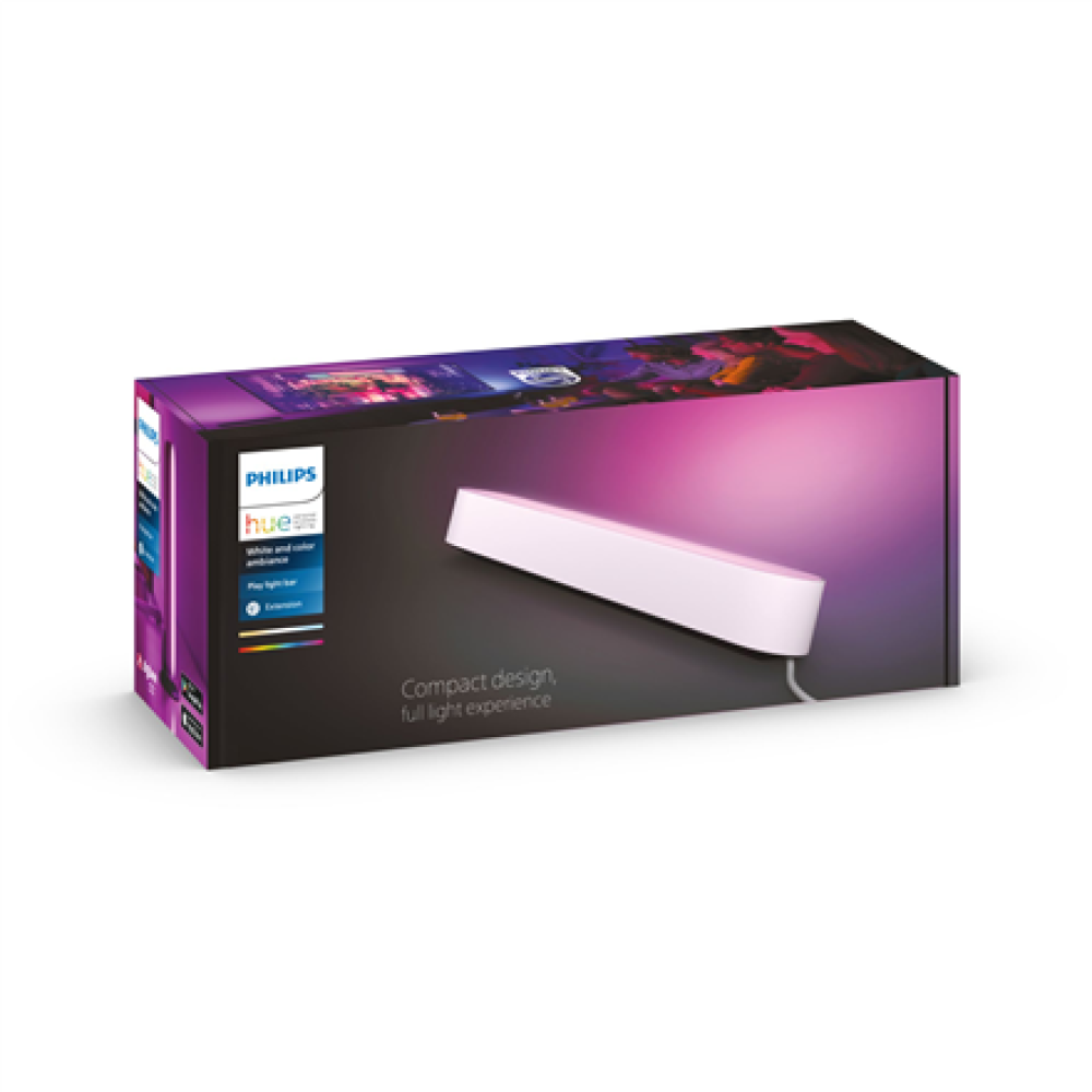 Philips Hue Play WCA Lightbar Extension, White,42 W,2000-6500 Hue White Colour Ambiance