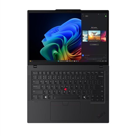 Lenovo ThinkPad T14 G6 Intel , Black , 14 , IPS , WUXGA , 1920 x 1200 pixels , Anti-glare , Intel Core Ultra 7 , 258V , 32 GB , Soldered LPDDR5x , Solid-state drive capacity 1000 GB , Intel Arc Graphics 140V , Windows 11 Pro , 802.11be , Bluetooth version