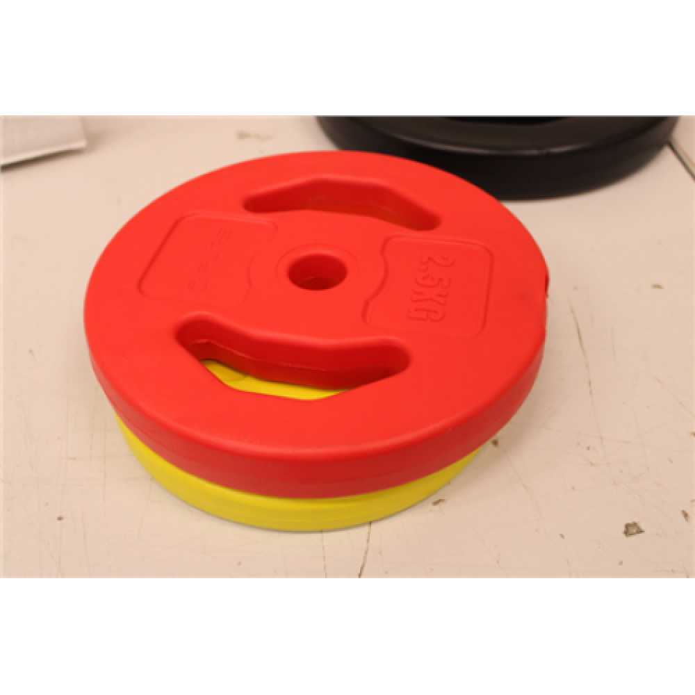 SALE OUT. Pure2Improve , Cement Barbell Set, 20 kg