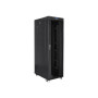 Lanberg , Rack cabinet 19 free-standing 42U/800x1200 (flat pack) with glass door, LCD , FF01-8242-12BL , Black