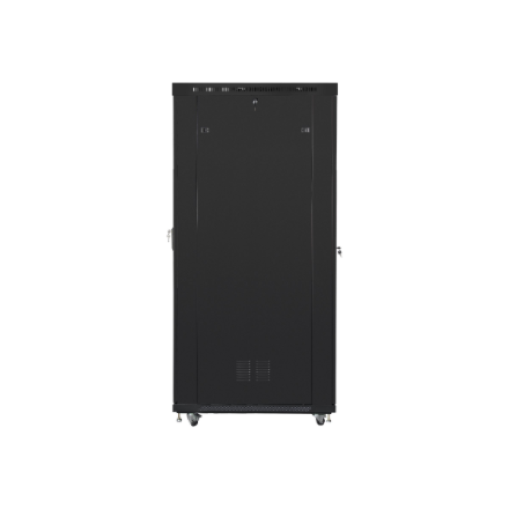 Lanberg Rack cabinet 19 free-standing 42U/800x1200 (flat pack) with glass door lCD V2, black , Lanberg
