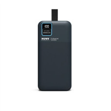 PORT CONNECT External USB-C battery integrated lamp , 30000 mAh , Blue