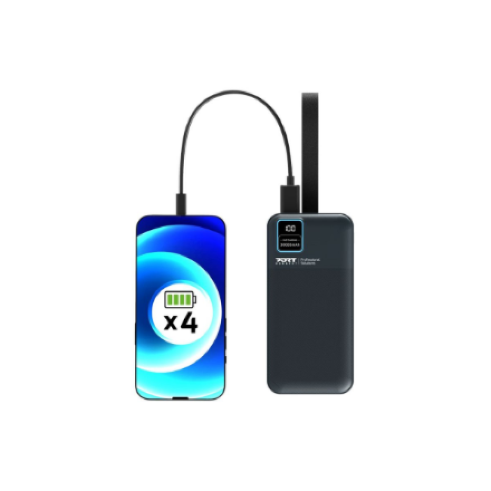 PORT CONNECT Powerbank 30 000 mAh , PORT CONNECT