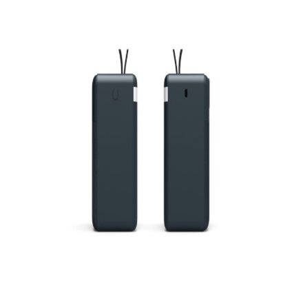 PORT CONNECT External USB-C battery integrated lamp , 30000 mAh , Blue