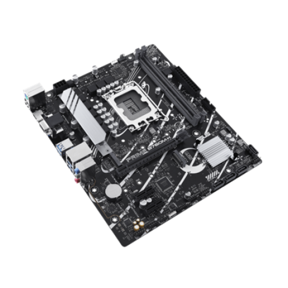 Asus PRIME B760M-K Processor family Intel, Processor socket LGA1700, DDR5 DIMM, Memory slots 2, Supported hard disk drive interfaces SATA, M.2, Number of SATA connectors 4, Chipset Intel B760, mATX
