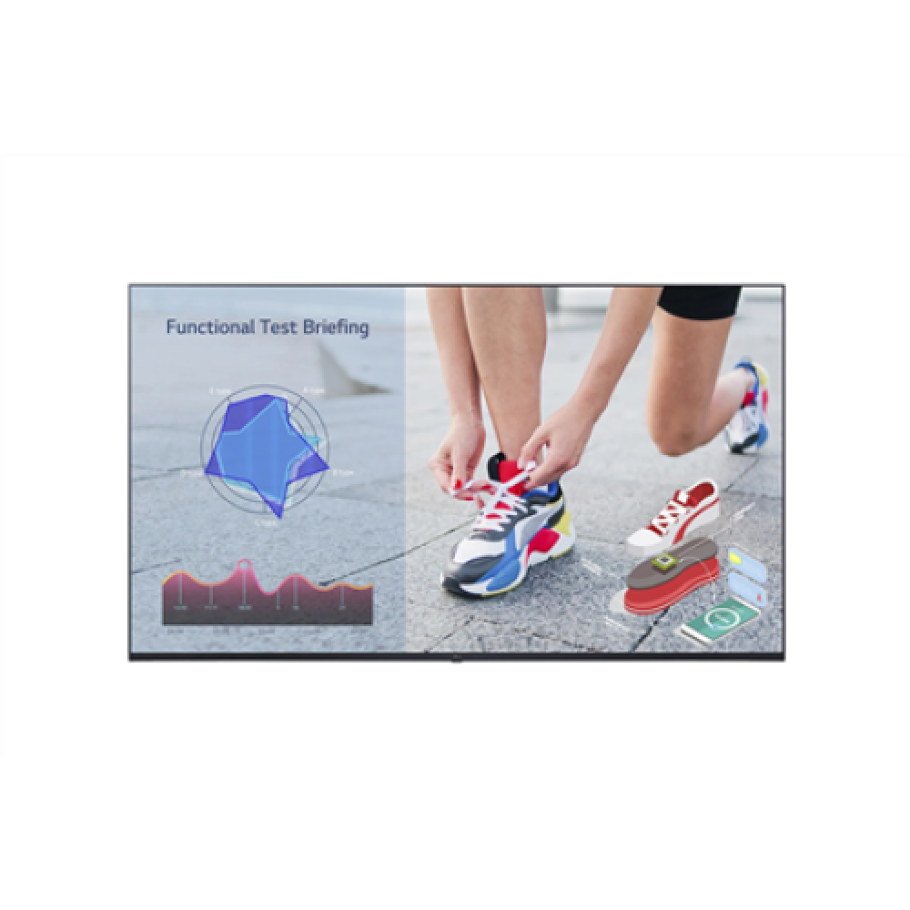 LG 55UL3J-E 55 UHD Digital Signage with webOS LG 55UL3J-E 55 Landscape/Portrait 16/7 WebOS 400 cd/m² 178 ° 178 °