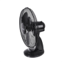 Mesko , Fan , MS 7308 , Table Fan , Black , Diameter 23 cm , Number of speeds 2 , Oscillation , 30 W , No