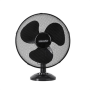 Mesko , Fan , MS 7308 , Table Fan , Black , Diameter 23 cm , Number of speeds 2 , Oscillation , 30 W , No