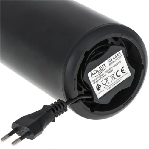 Adler , Coffee grinder , AD4446bs , 150 W , Coffee beans capacity 75 g , Lid safety switch , Black