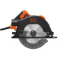 BLACK & DECKER Circular Saw , CS1200-QS , 1200 W , 165 mm , 210-240 V
