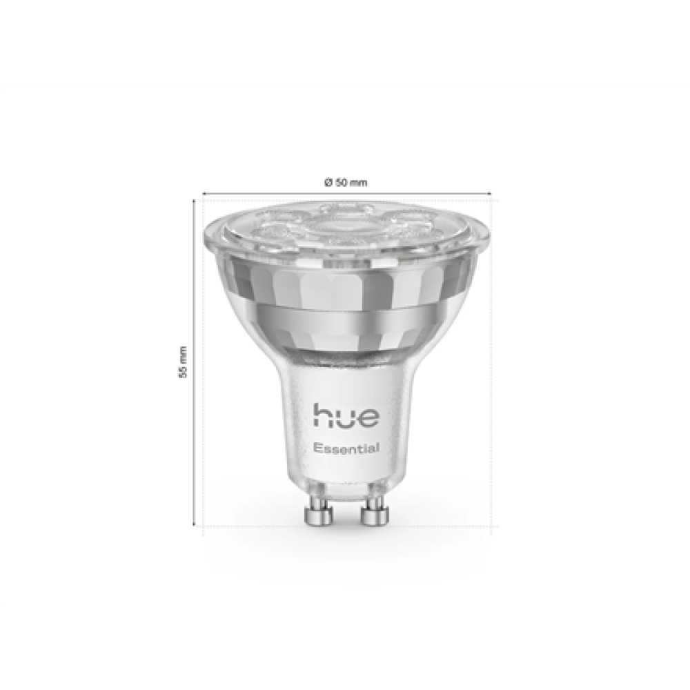 Philips Hue E WCA 345 2P EU , GU10 , 4.7 W , 16 million colors, White and colored light